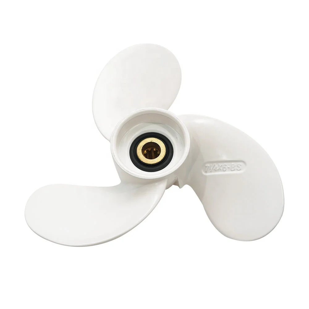 Mayrc 7 25x6 дюймовый сплав алюминия пропеллер 3 Лопасти 1/4x6-BS Морской Пропеллер лодки