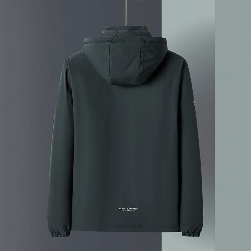 Autumn and winter new fashion thickened warm down cotton jacket for men hooded casual Korean warm cotton jacket jacket