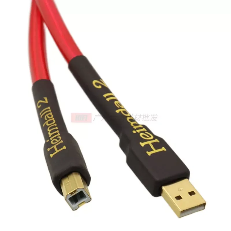 

Новый 2 USB-кабель Heimdall DAC a-b hifi кабель с посеребренным Проводом USB-кабель для передачи данных