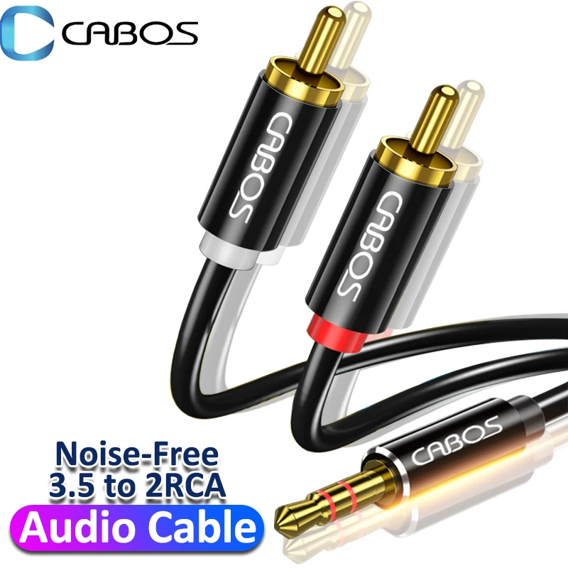 Кабель RCA HiFi стерео разъем AUX 3 5 мм к разделителю 2RCA аудиокабель адаптер для
