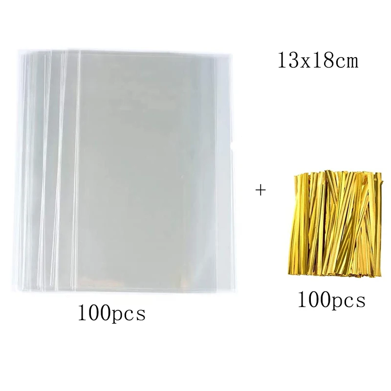 

Прозрачные полиэтиленовые пакеты 50/100 шт