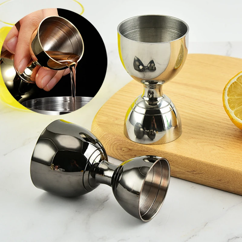 

30/60ml Jigger Cocktail Measuring Cup Elegance and Practicality Slim Waist Cocktail Bar Measure Tools Barware