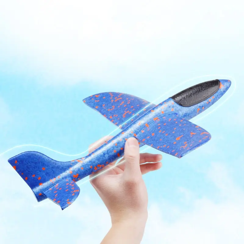 1PC 48CM/35CM Children Hand Throw Flying Glider Planes Toys Kids Foam Aeroplane Model Children Outdoor Fun Toys