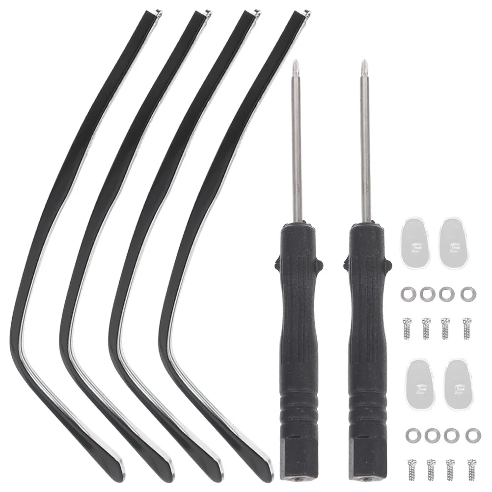 

Suite Glasses Repair Accessories Metal Arm Legs Eyeglasses Replacements Crystal Glassess