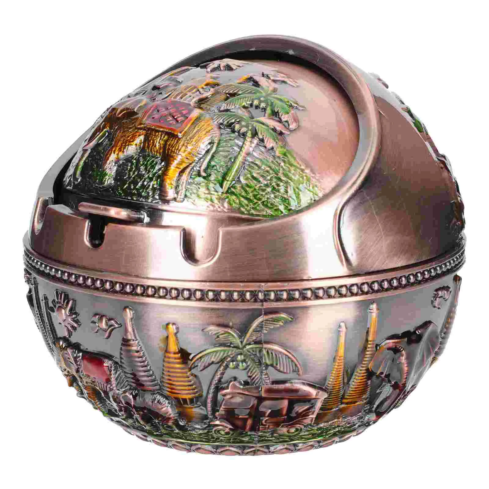 

Пепельница с крышкой, элегантная пепельница, 1 шт.