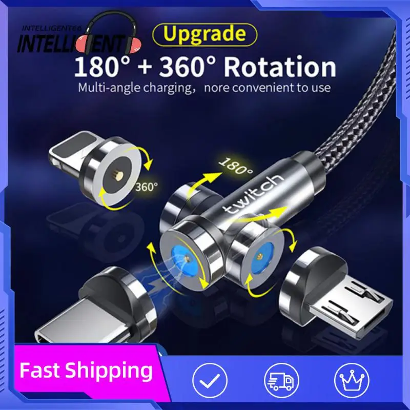 

Magnetic Fast Charging Wear-resistant Sr Embedded Magnet Charger Brand New Design Cable Wire Cord L-shaped Electromagnetic Cable