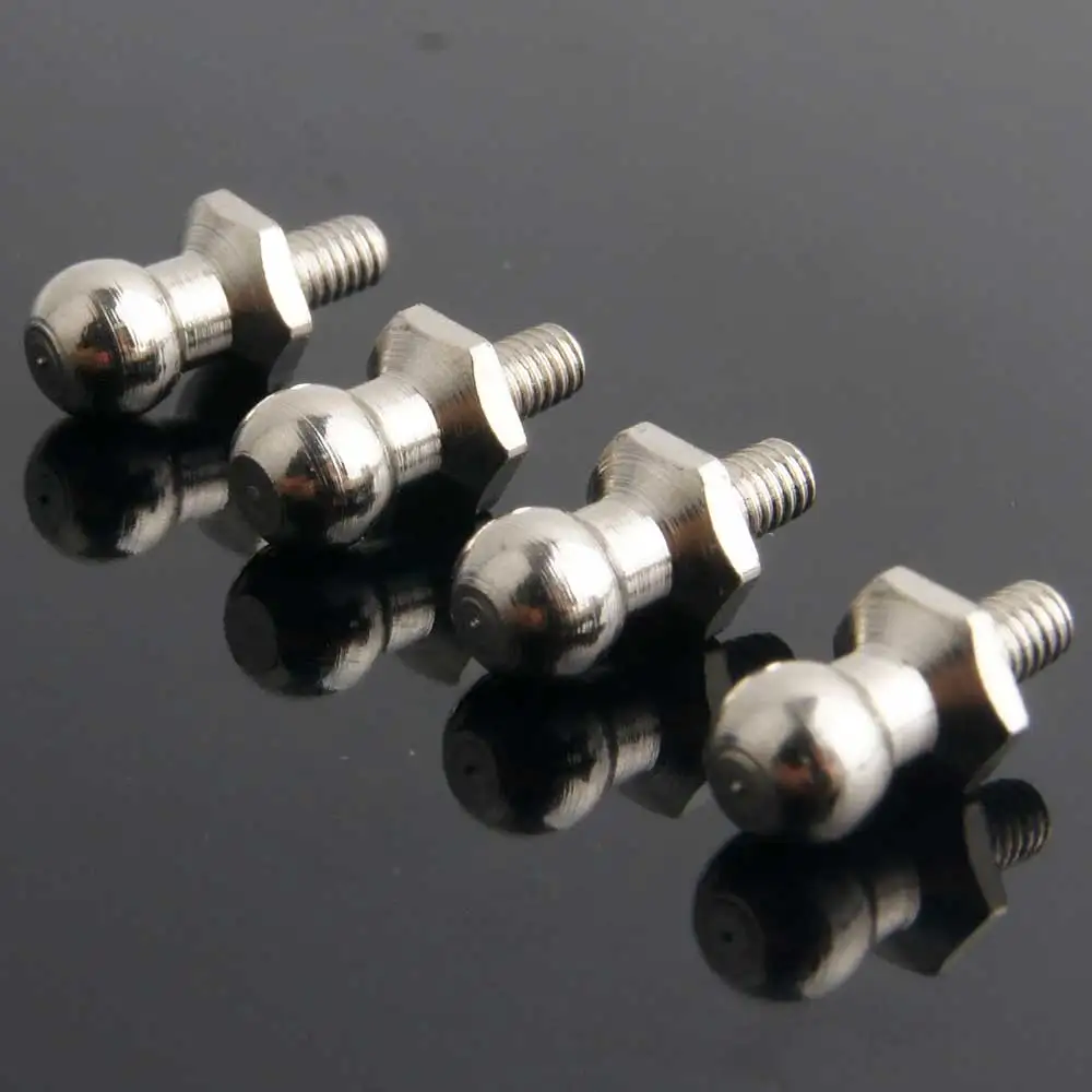 

4Pcs HSP 1/16 Spare Parts 86029 Shock Ball Head Screws 8Pcs For Racing Hobby Nitro Monster Truck RC Cars KIDKING KINGLINESS