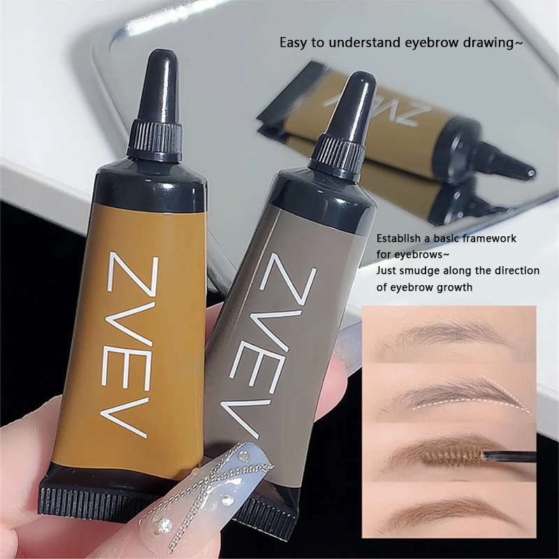 

Natural 3 Colors Liquid Dyeing Eyebrow Cream Set Waterproof Durable Brown Tint Eyebrow Henna Mascara Eyebrows Paint Makeup New