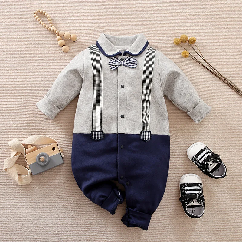 

Baby Boy Clothes New Born Cotton Costume Birth Overalls 1st Birthday Outfit Newborn Bebes 0 To 3 6 9 12 18 Months Onesie