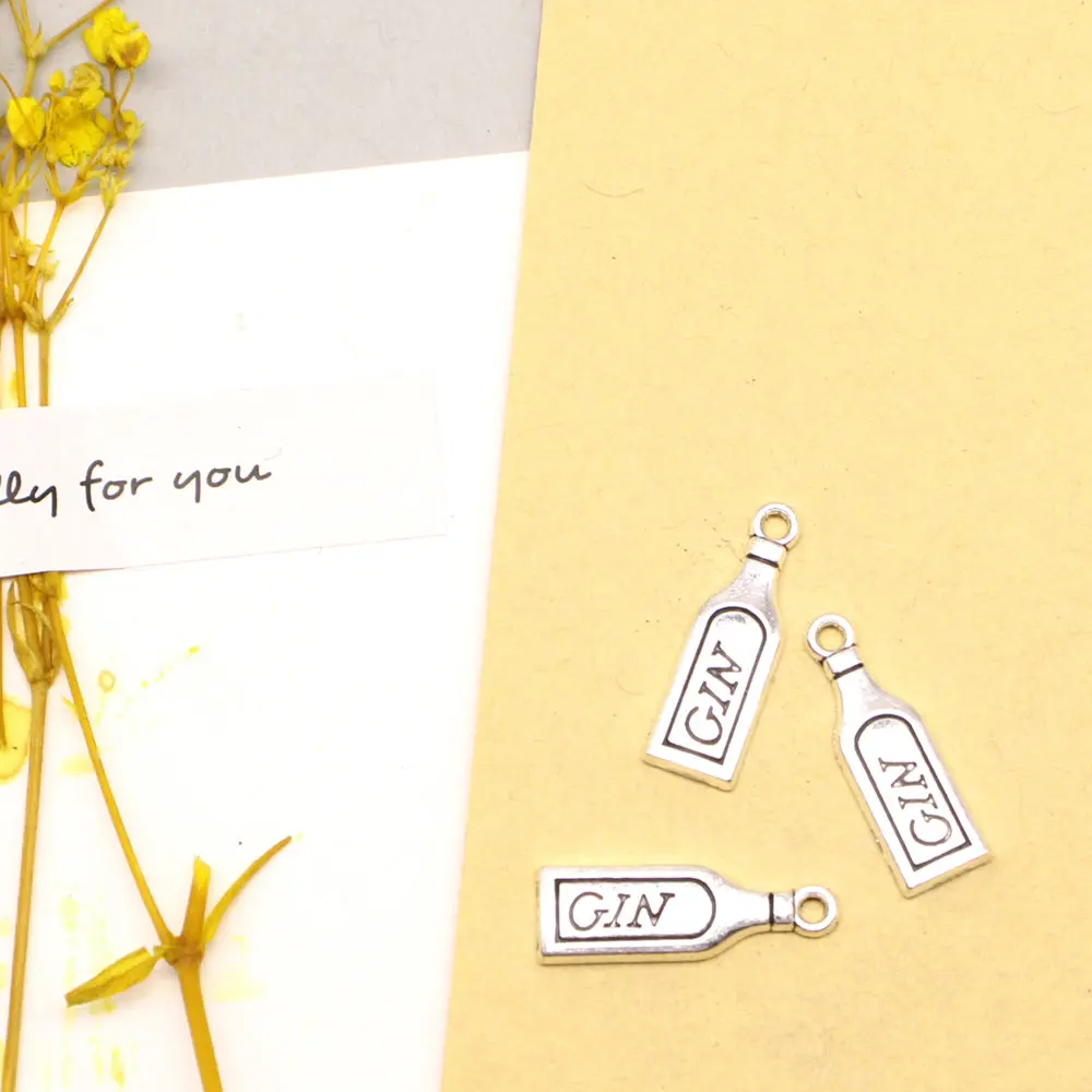 Подвеска в виде бутылки для мужчин 20 шт. 7x22 мм