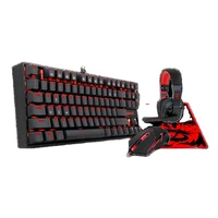 2021 hot sell redragon k552 bb blue keyboard with mouse gaming combo