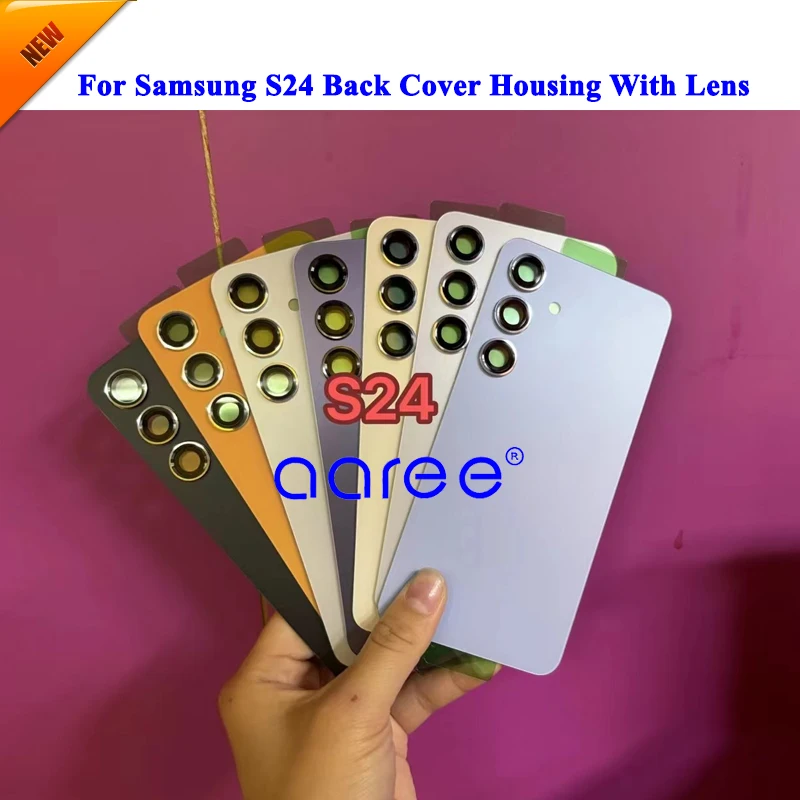 Крышка батарейного отсека для объектива камеры Samsung S24 задний корпус Plus ультра