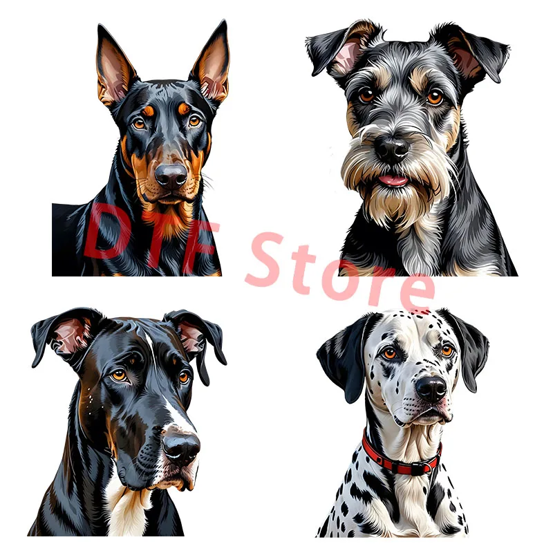 Термопатчи с принтом в виде животных для детей