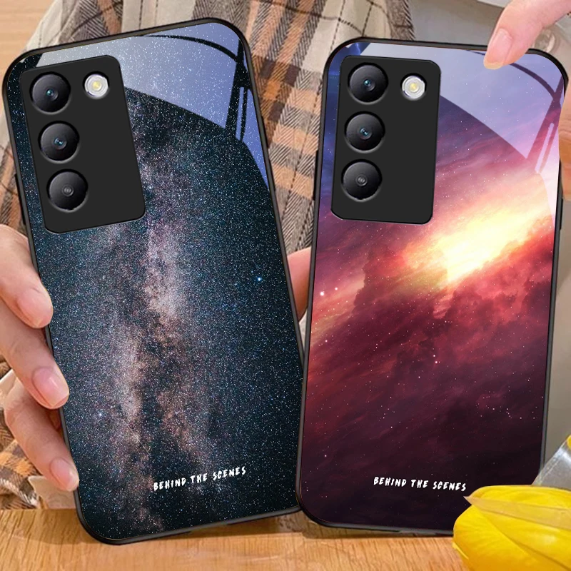 Космический пейзаж бонус для Y72 33S 11 03 36 96 Lite 35 16 Iqoo 12 V40 SE 5G 29 40 21 30 X80 Pro Vivo Чехол