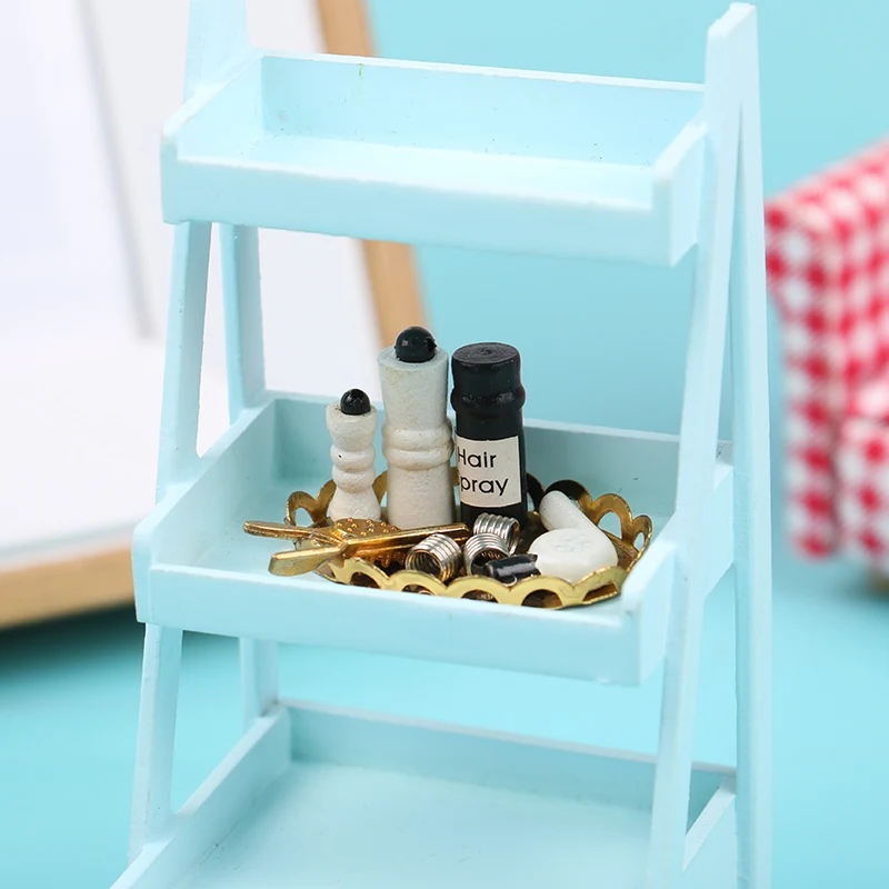 

1:12 Dollhouse Miniature Simulation Bathroom Countertop Set Model DIY Home Decor Accessories