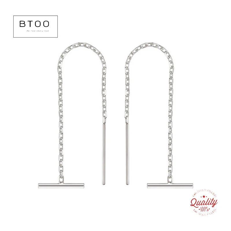 Ювелирные изделия из стерлингового серебра 925 пробы нитевдеватель 65 мм кабель