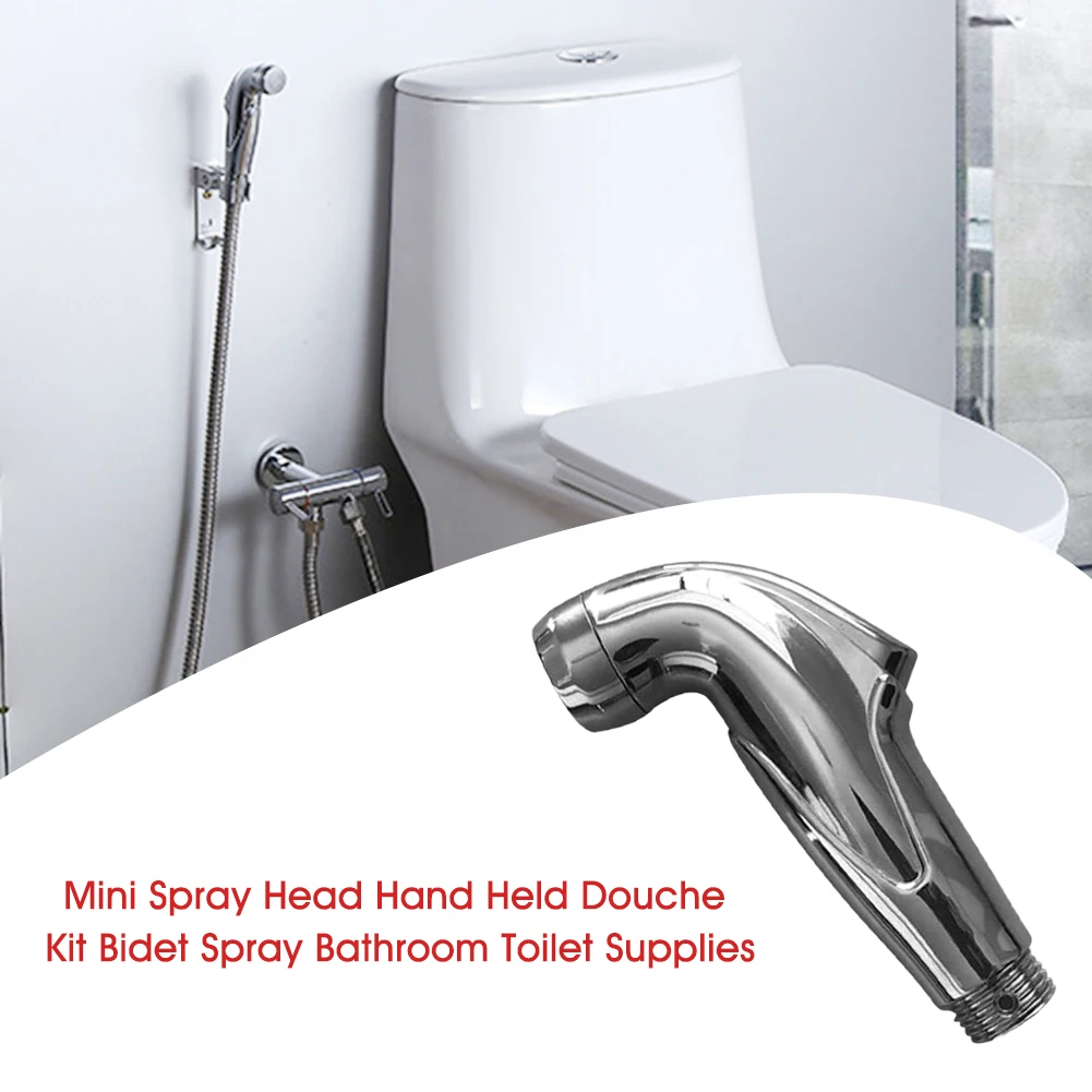 

Bidet Spray Diaper Shower Douche Kit Faucet High Pressure Toilet Supplies Hand Held Mini Spray Head