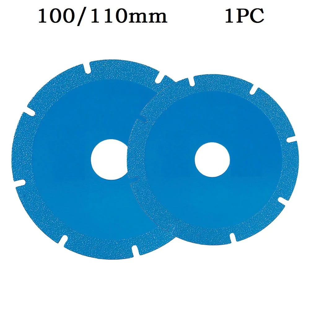 

1PC 100/110mm Diamond Cutting Disc Metal Circular Saw Blades For Marble Ceramic Tile Cast Iron Vitrified Brick Granite Cutting