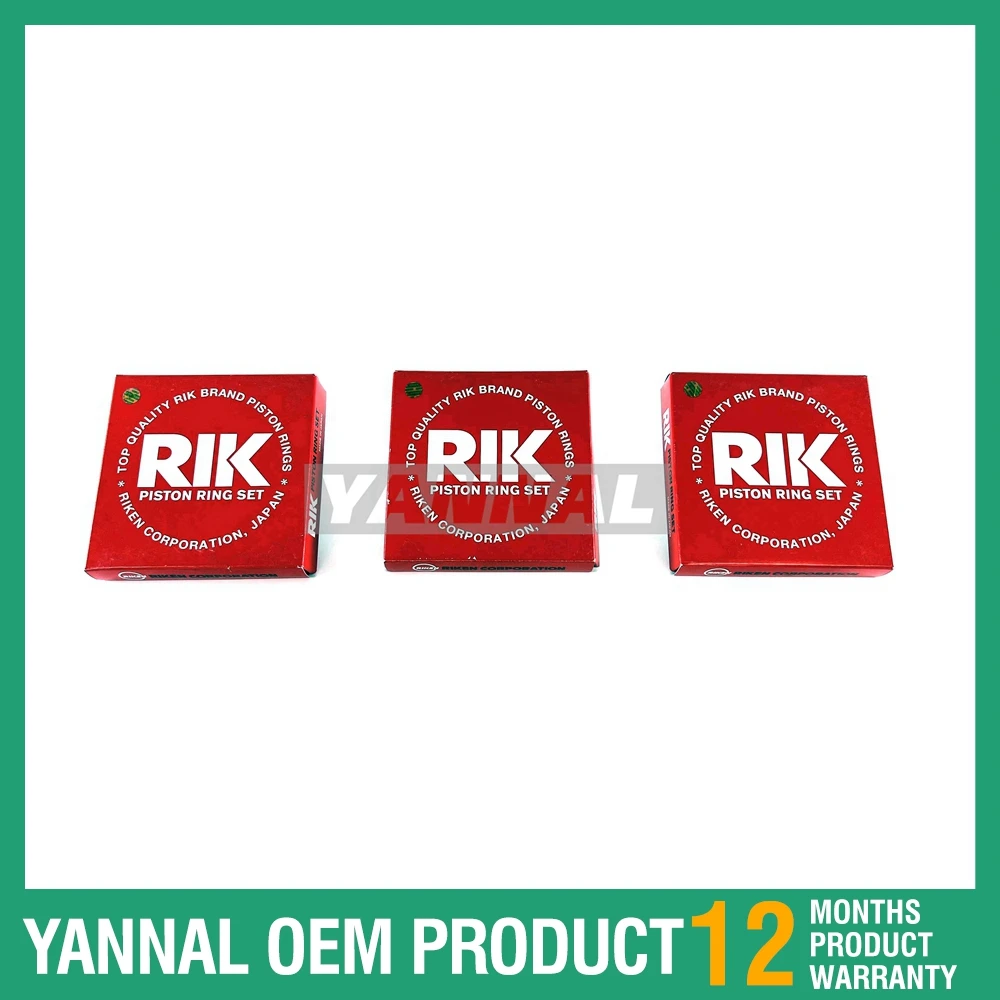 3TNM72 3TNM72-GGE Комплект поршневых колец 119517 -22500 для генератора двигателя Yanmar