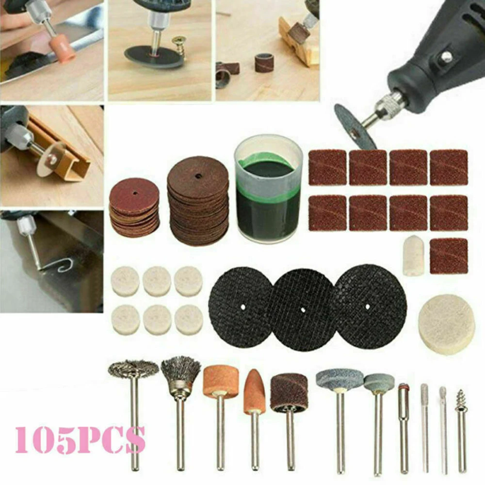 

Disc Electric Grinding Tools Supplies Accessories Set Mini Drill Rotary