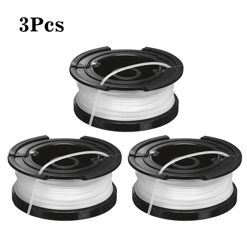 

3X Spool & Line ST7701 3pcs STC1820 STC1820PC For BLACK & DECKER A6481 For Black & Decker A6481 For Grass Trimmer