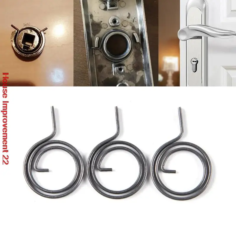 

3Pcs Flat Wire Door Lock Handle Spring Coil Tools 26mm 27mm 28mm Springs for Door Handles