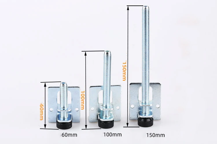

4 шт., регулируемые ножки для мебели, 60/100/150 мм