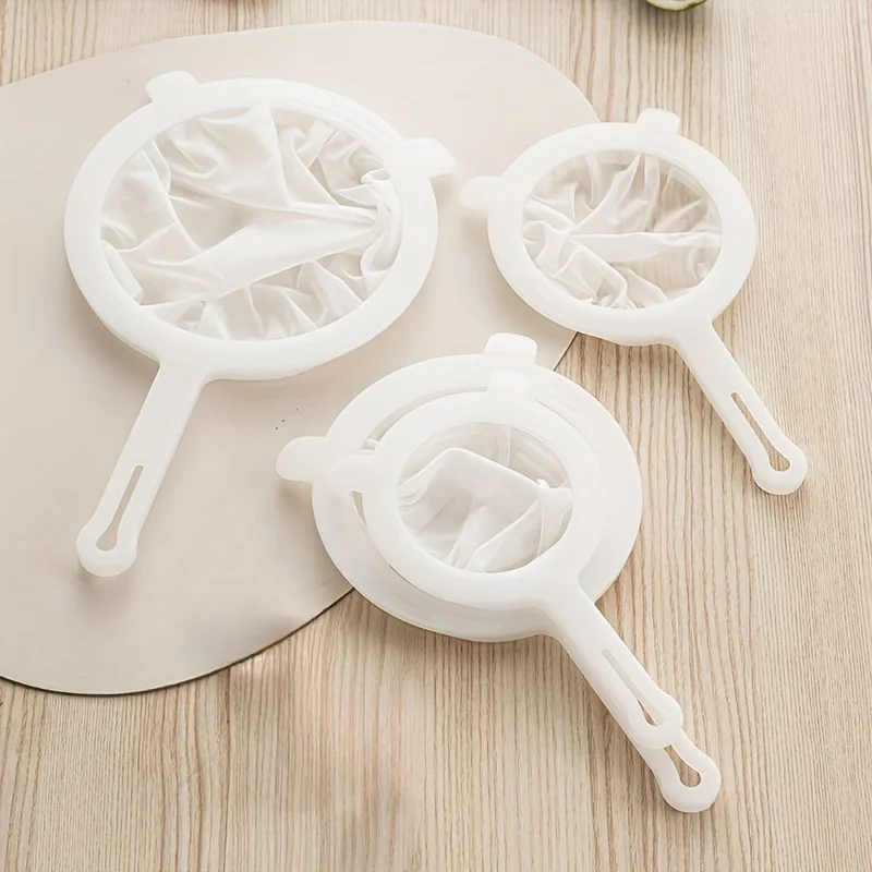 1 шт. ложка-фильтр для еды с двойными ушками сетка-фильтр дуршлаг зернистое соевое