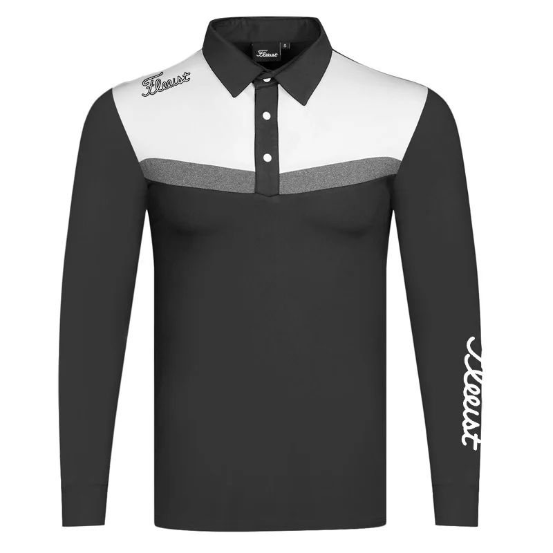 Golf Tee Shirt Designer PCs Rounding Male Long Sleeved T-shirt Golf Men's Wear Cloth