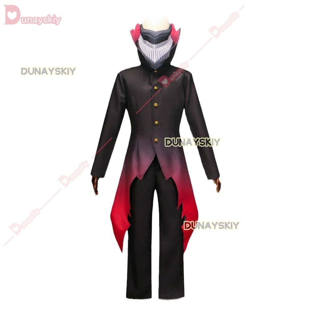 Dandadan Okar Ken Takakura Косплей Костюм Парик Маска Turbo Granny Powers Черный воротник Униформа