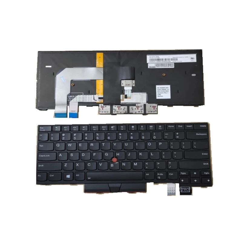 

New for Lenovo Thinkpad T470 A475 T480 A485 US English Backlit Keyboard Backlight Teclado 01AX569 01AX487 01AX528 01HX419