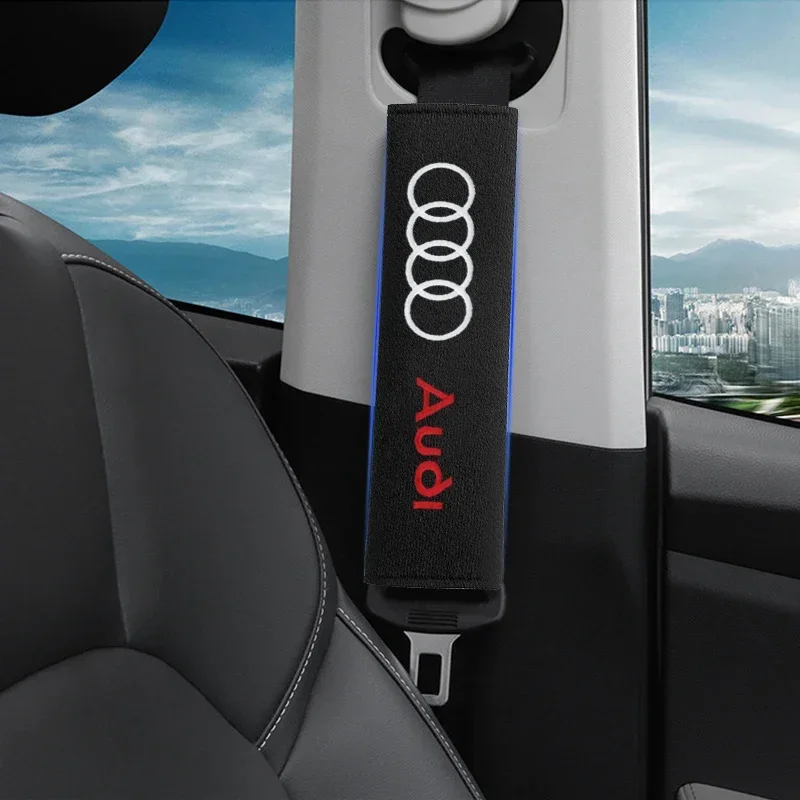 Автомобильный ремень безопасности накладки на ремни аксессуары для Audi S A3 8P S3 8V A4