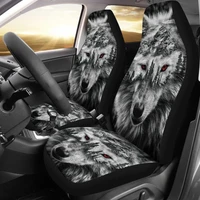 mountain snow wolf car seat covers 211303pack of 2 universal front seat protective cover