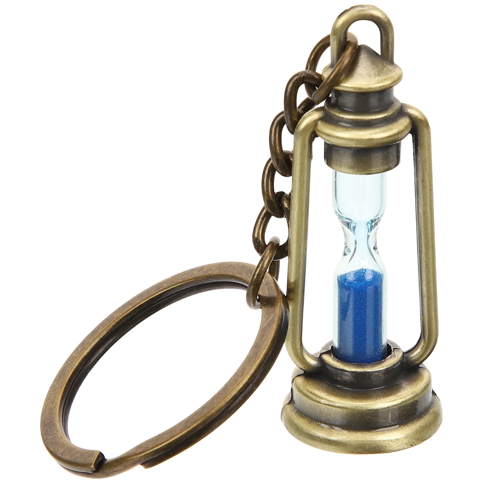 

5pcs Retro Hourglass Key Chains Car Key Chain Backpack Keychains Decor Gift for Men Women