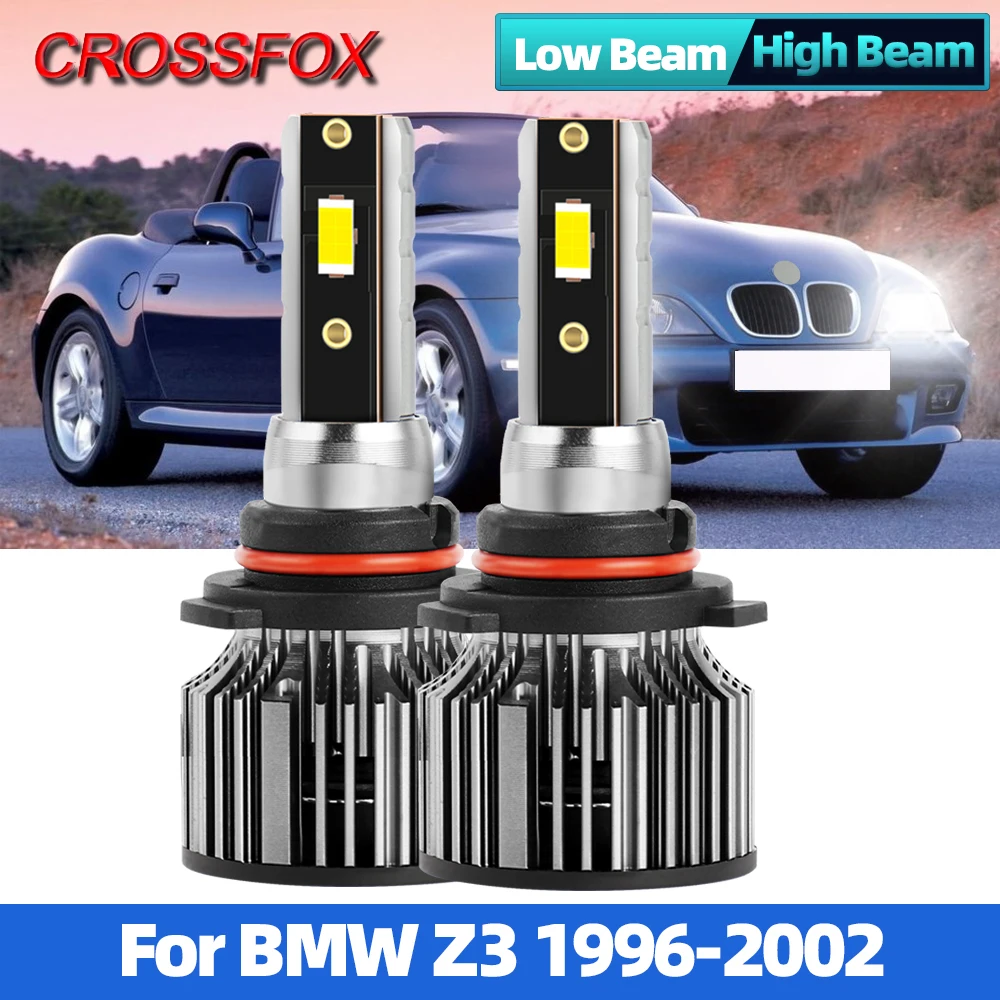 

Car Headlight Bulbs LED 20000LM CANBUS Lamps HB3 HB4 9005 9006 6000K 12V Car Light 120W Auto Headlamps For BMW Z3 1996-2002