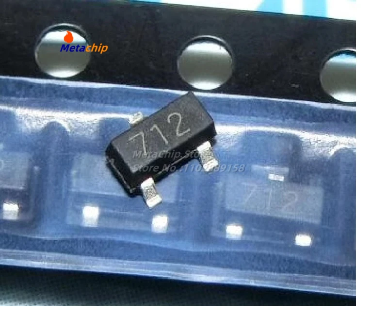 Фонарь SM712.TCT SM712 SOT-23 SMD, Диод статической защиты
