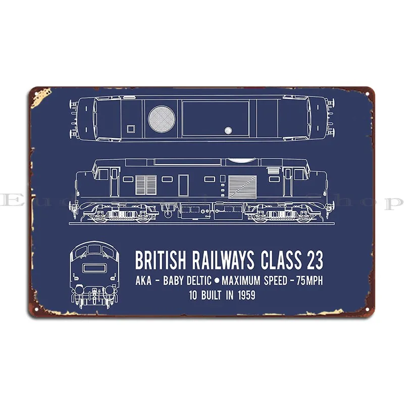 Британская железная дорога класс 23 детский дельтический локомотив схема подарок