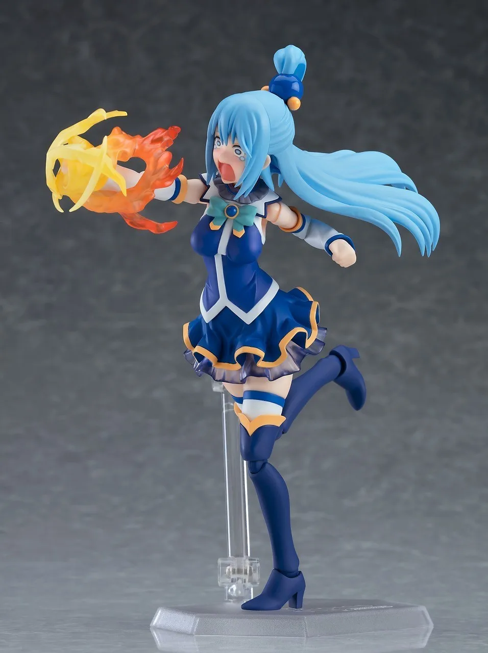 Фото Оригинальная фигурка Max Factory Figma # 399 Kono Subarashii Sekai Ni Syukufuki Wo! Коллекционная модель-фигурка Аква из аниме, подарок №5