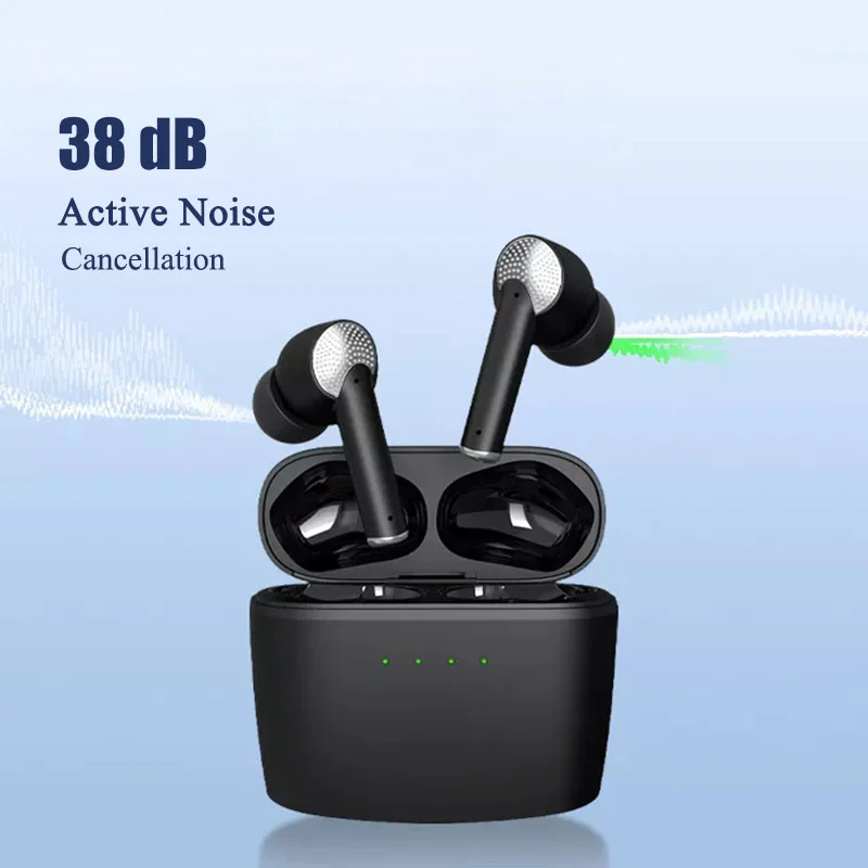 

Bluetooth-наушники J8 ANC, TWS, с шумоподавлением, водостойкие