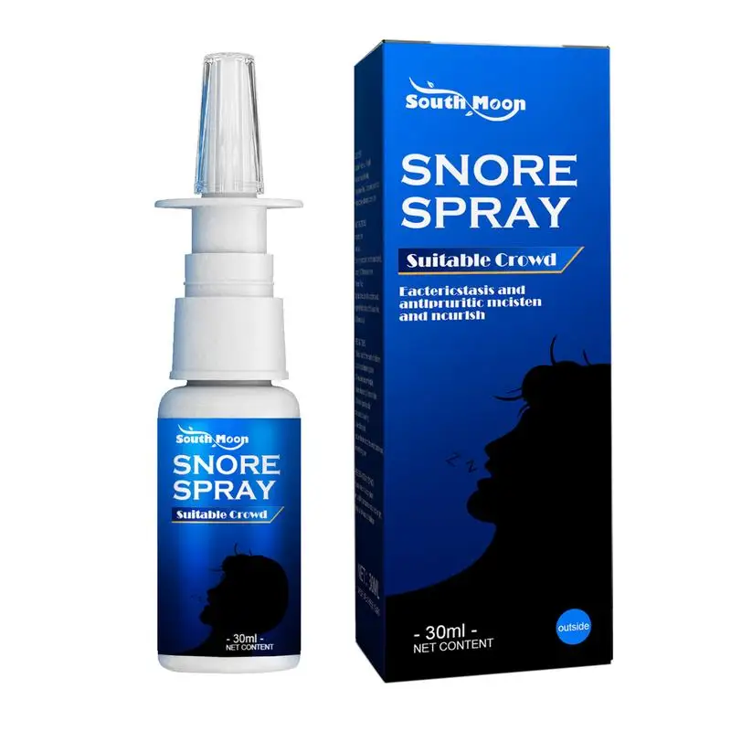

30ML Anti Snoring Spray Device-Free Snore Relief To Stop Snoring Remedy Sleep Aid Device Helps Stop Snores Anti-Snore Spray