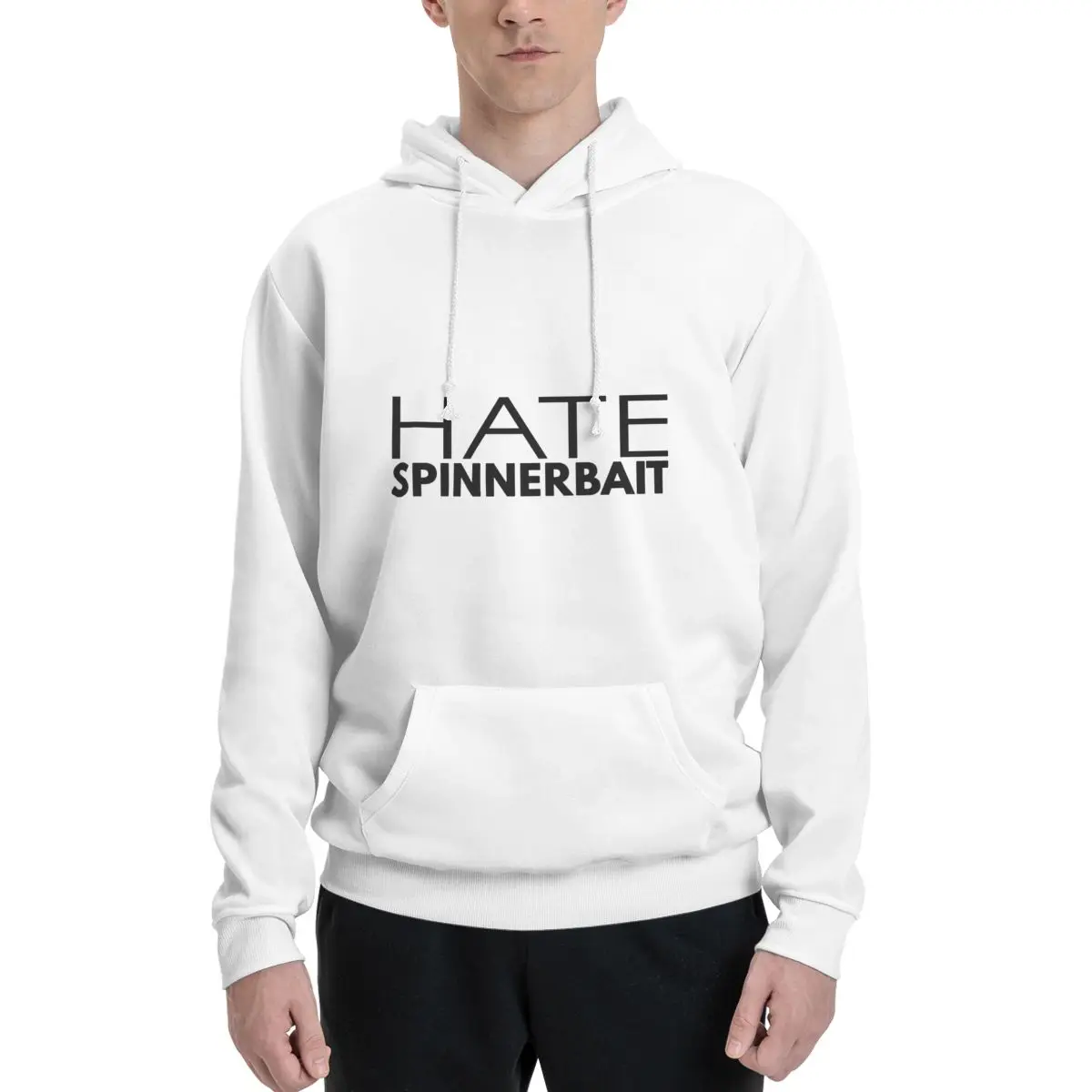 

Толстовка Hate Spinnerbait из полиэстера, мужской женский свитер, размер XXS-3XL