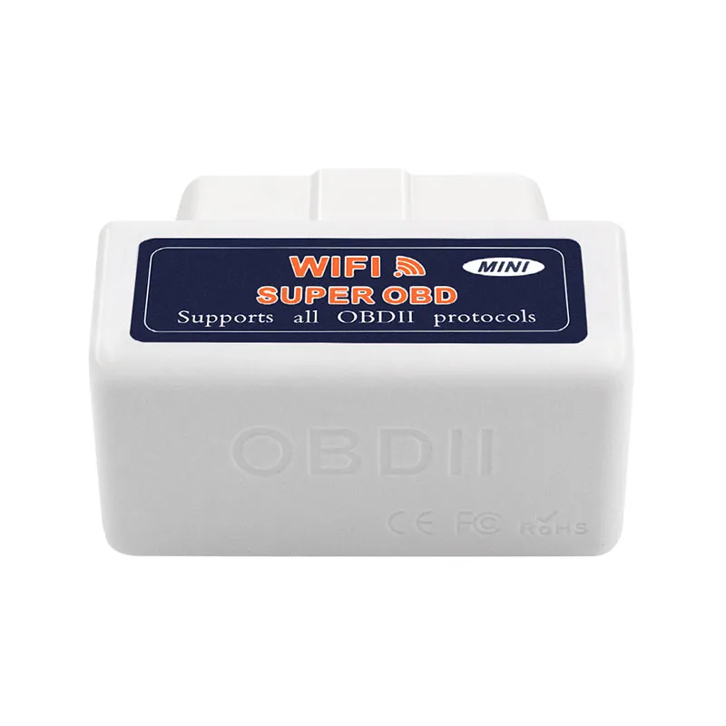 Считыватель кодов OBD2 Super Mini ELM 327 WIFI V1.5 автомобильный диагностический сканер Wi-Fi 1 5