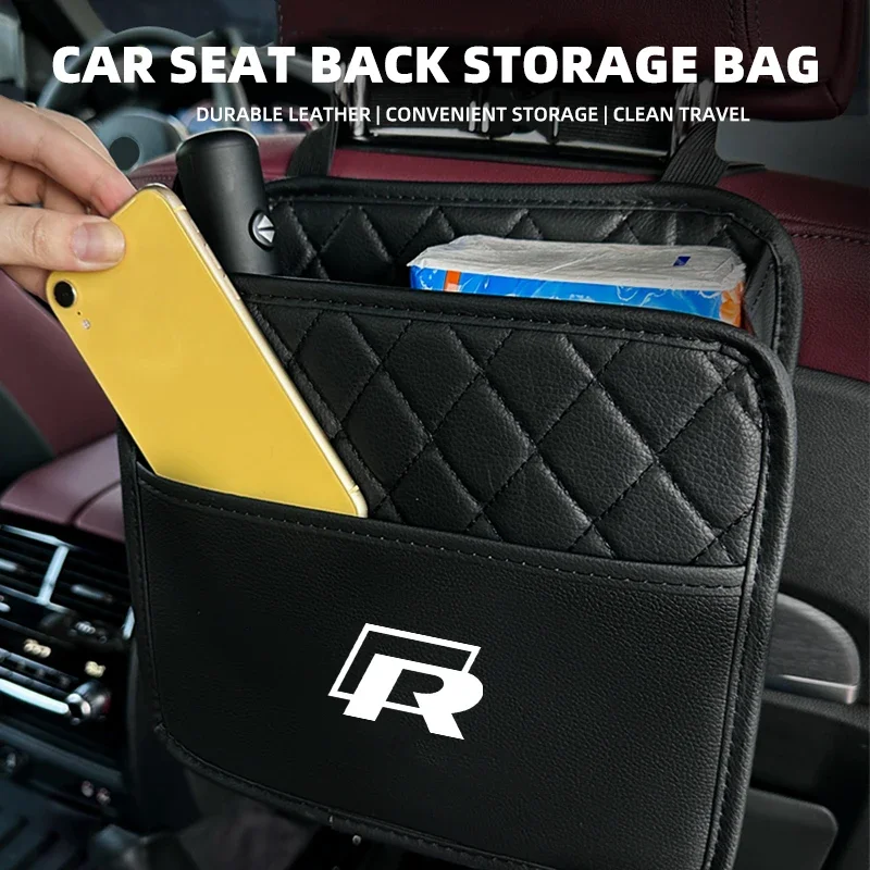 Сумка-органайзер на заднее сиденье автомобиля подвесная сумка для Volkswagen Tiguan Bora