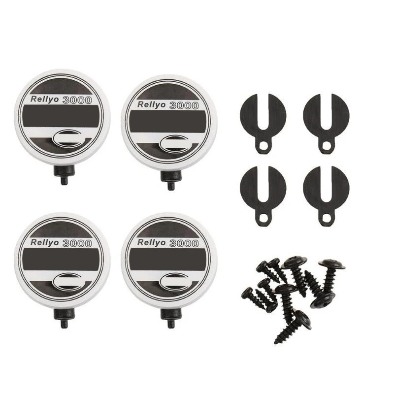 

4Pcs RC Car Round LED Light Cover for 1:10 Tamiya HSP RC Car Axial SCX10 for Traxxas TRX-4 RC Crawler Lampshade Model Toy Parts