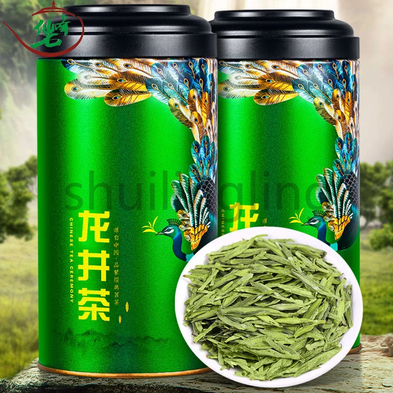 

Longjing 2022 New Tea Hangzhou Longjing Tea Super Grade Pre Ming Green Tea Early Spring Tea Bulk Gift Box 250g500g