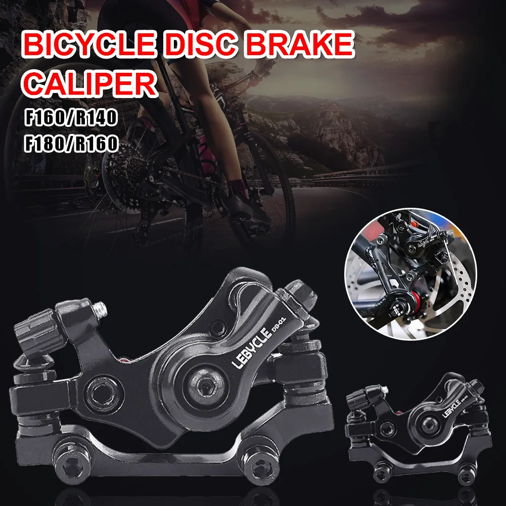 

MTB Bike Mechanical Disc Brake Caliper Aluminum Alloy Bicycle Line Pulling Front Rear F160/R140 F180/R160 Calipers Cycling Parts