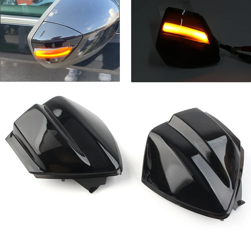 

Car LED Dynamic Turn Signal Light Side Mirror Lamp For Ford S Max 07-2014 For Kuga C394 2008-12 For C-Max 2011-19 EU Only