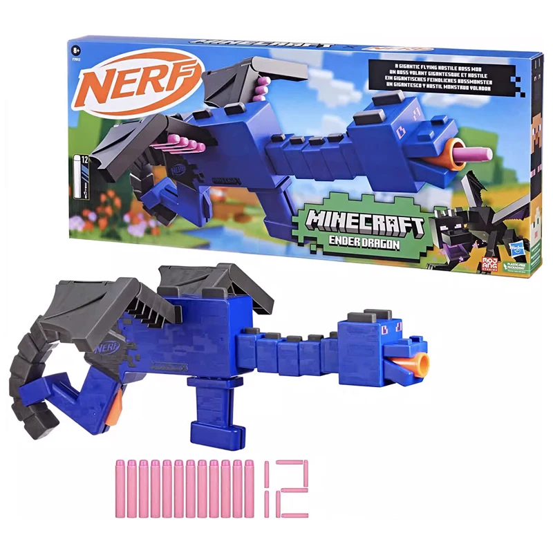 Hasbro Heat Nerf Minecraft Ender Dragon My World настольный чехол ручной дисплей подарок на день