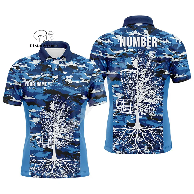 Рубашка-поло А8 с коротким рукавом Повседневная футболка принтом в виде дисков и