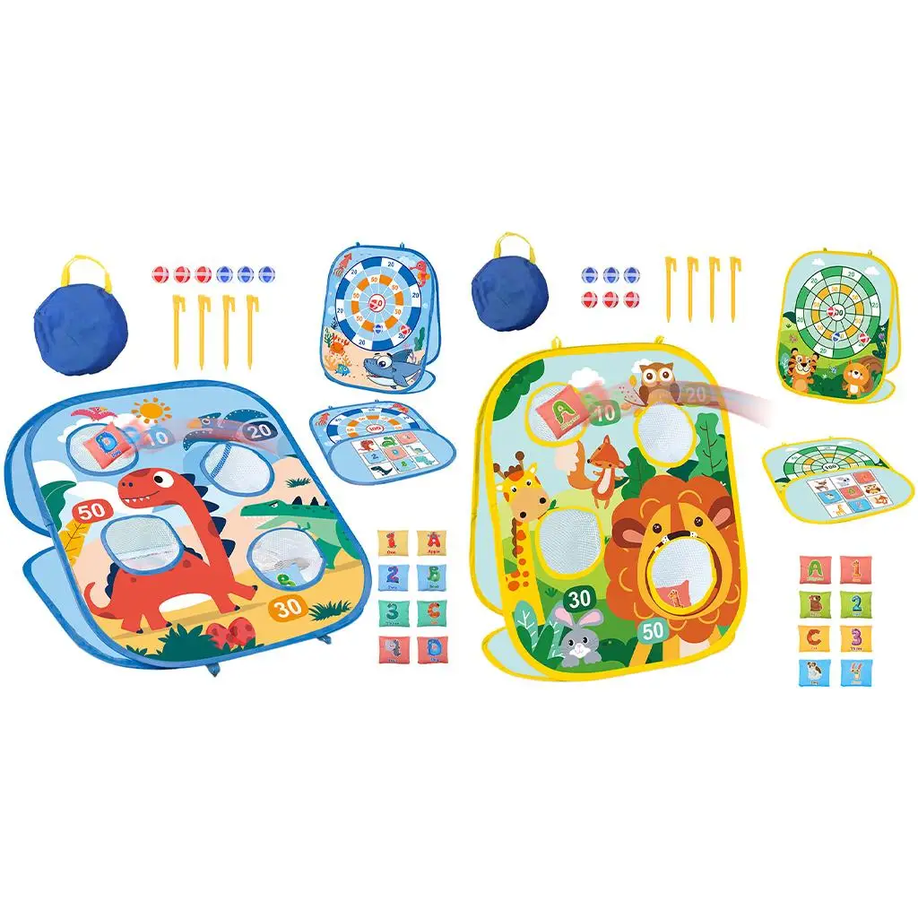 

Sand Bag Toss Game Cornhole Games 4 Holes Boys Girls Christmas Present Toy